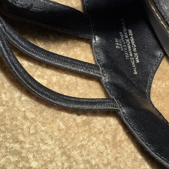 MPO High Heels Stretch Elastic Sandals 9 1/2 - Picture 7 of 7